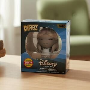 Vinyl Sugar Dorbz! Series 1 Disney Alice #040 Limited Chase Edition Black White!